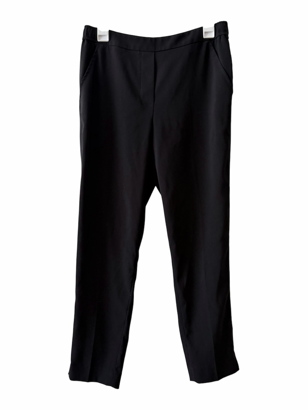 White House Black Market Black Slim Ankle Pants Straight Leg size 6